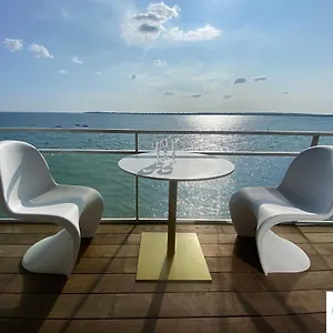 Le Souffle Marin - Vue Panoramique Direct Sur La Des Sables Blancs Fibre Parking Prive Secure Panoramic View Direct On Appartement